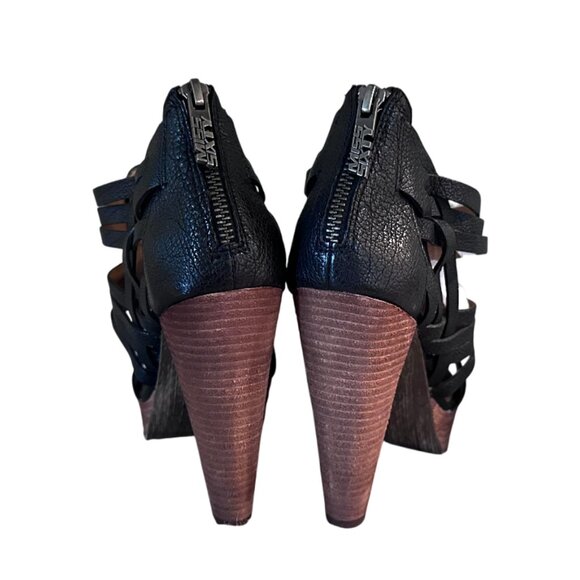 MISS SIXTY NIKIA II STRAPPY PLATFORM SANDALS, NIB - Picture 7 of 8